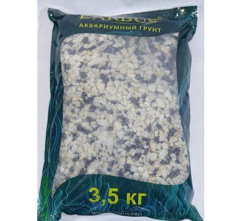 Песок GRAVEL027 кварц 5-10мм 3,5кг Микс